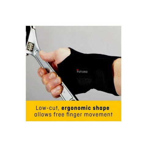Futuro, Wrist Compression Stabilizing Brace Left Moderate Small Medium, 1 Each Futuro