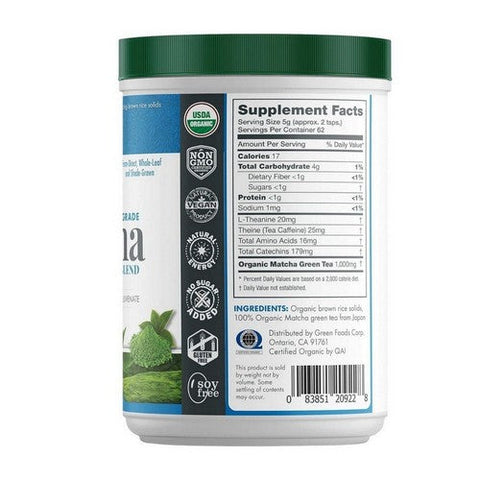 Green Foods Corporation, Organic Matcha Green Tea, 11 oz Green Foods Corporation