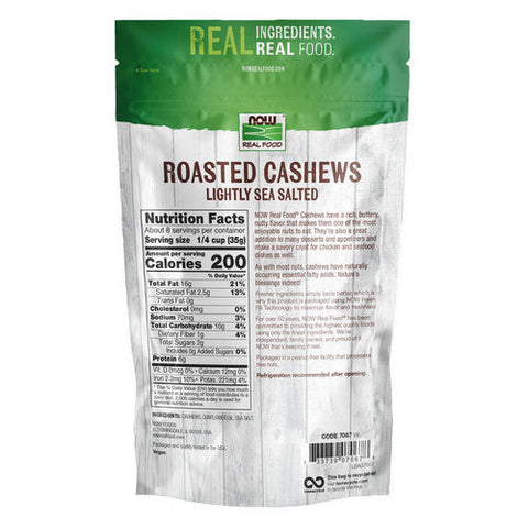 Now Foods, Cashews Roasted and Salted, 10 oz Now Foods