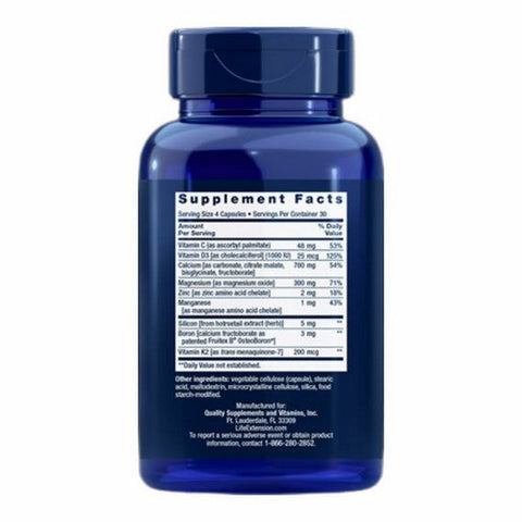 Life Extension, Bone Restore with Vitamin K2, 120 Caps Life Extension