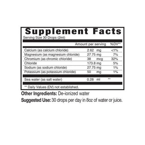 Eidon Ionic Minerals, Electrolytes Concentrate, 2 oz Eidon Ionic Minerals
