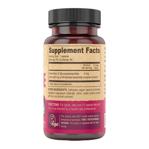 Deva Nutrition, Vegan Ceramide Skin Support, 60 TABS Deva Nutrition