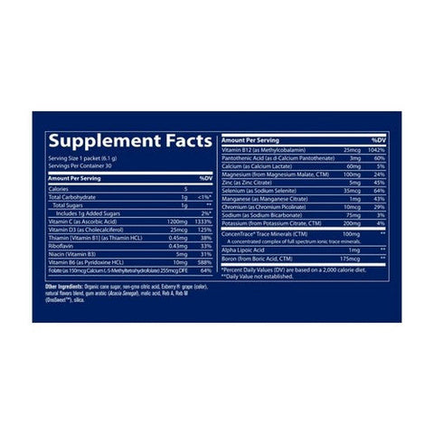 Trace Minerals, Acai Berry Power Pak, 30 Packets Trace Minerals