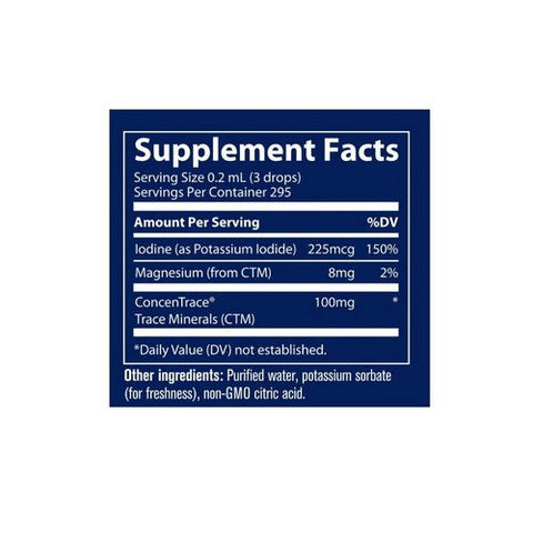 Trace Minerals, Ionic Iodine, 2 Oz Trace Minerals