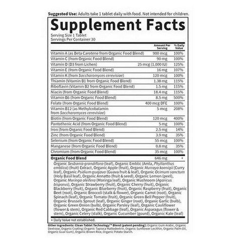 Garden of Life, Organics Women'S Once Daily Multivitamin, 60 Tabs Garden of Life