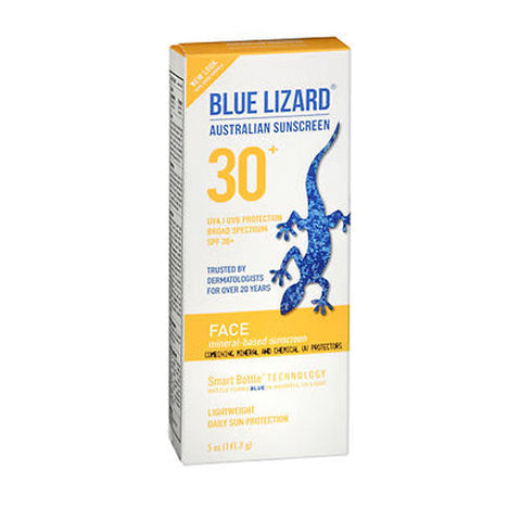 Blue Lizard, Australian Sunscreen Daily Moisturizer Face SPF 30+, 5 Oz Blue Lizard