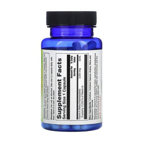 Nature's Life, Vitamin A, 3000 Mcg, 100 Caps Nature's Life