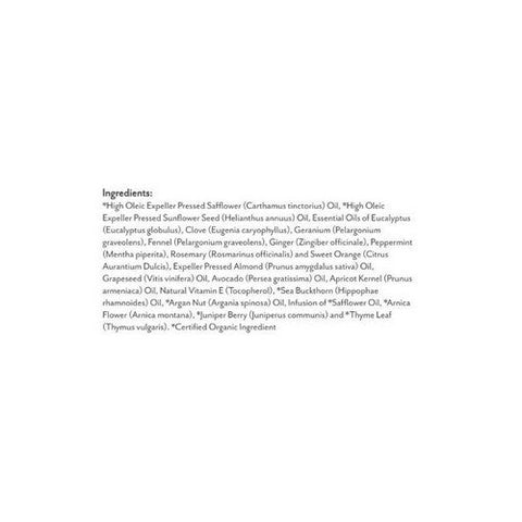 Soothing Touch, Ayurveda Bath Body And Massage Oil Peppermint Rosemary, 4 Oz Soothing Touch