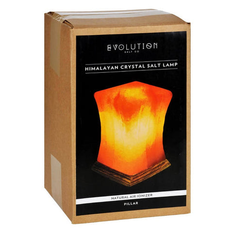 Evolution Salt, Pillar Salt Lamp, 1 Count Evolution Salt