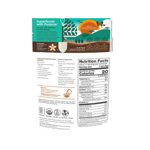 Navitas Organics, Camu Powder, 3 Oz Navitas Organics