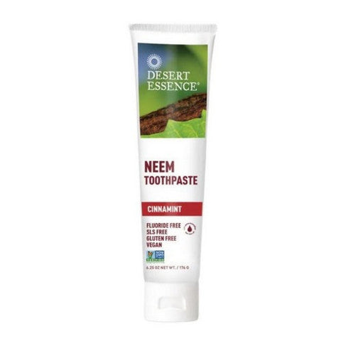 Desert Essence, Neem Toothpaste Cinnamint, 6.25 Oz Desert Essence