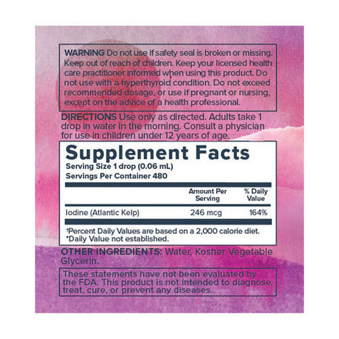 Heritage Store, Nascent Colloidal Iodine, 246 mcg, 1 fl oz Heritage Store