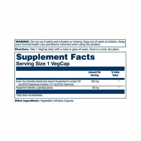 Solaray, Green Tea Leaf Extract, 250 mg, 30 Caps Solaray