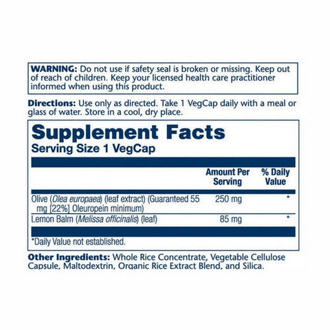 Solaray, Olive Leaf Extract, 250 mg, 60 Caps Solaray