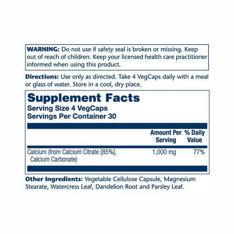 Solaray, Calcium Citrate, 120 Caps Solaray