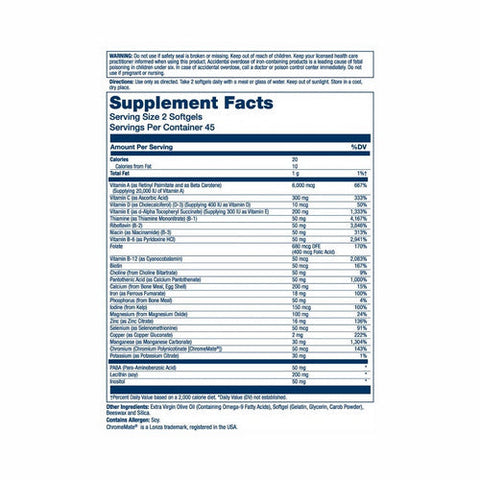 Solaray, Provide Multivitamin, 90 Softgels Solaray