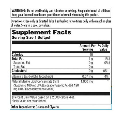 Kal, Omega 3, 120 Softgels Kal