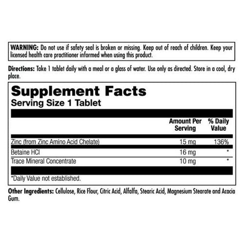 Kal, Zinc 15+ Chelated, 100 Tabs Kal