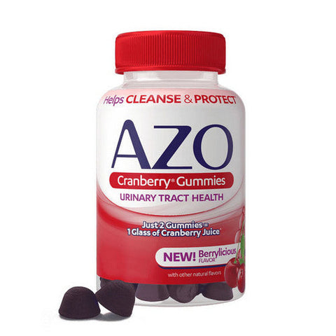 Azo, Cranberry Gummies, Mixed Berry 40 Gummies Azo