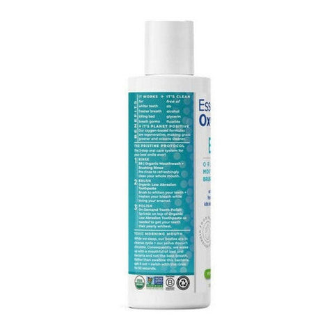 Essential Oxygen, Brushing Rinse, Peppermint 3 oz Essential Oxygen