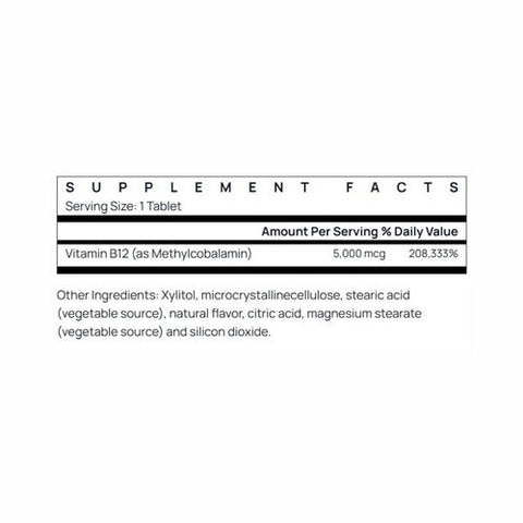 Jarrow Formulas, Methyl B-12, 5000 mcg, 60 lozenges Jarrow Formulas