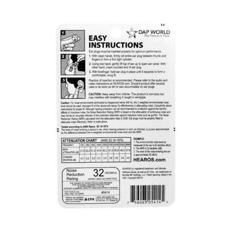 Hearos, Ultimate Softness Series Ear Plugs, 12 Count Hearos