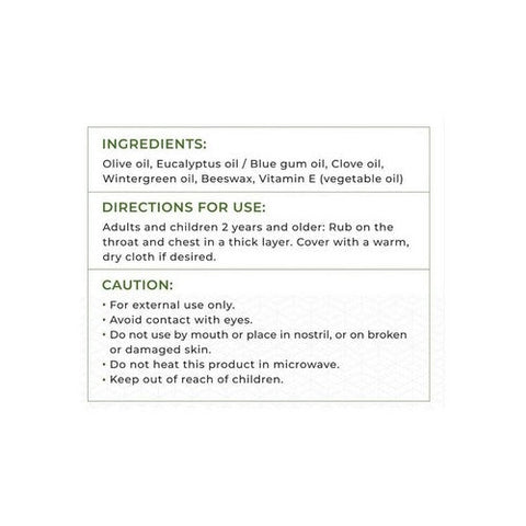 Herbion, All Natural Chest Rub, 3.53 Oz Herbion
