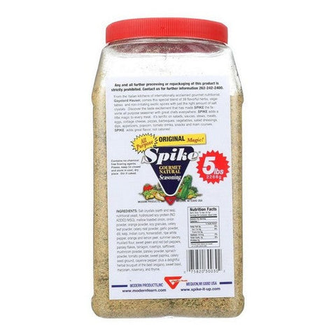 Spike, Spike Gourmet Natural Seasoning, 5 Lbs Spike
