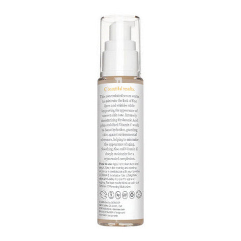 Derma e, Vitamin C Concentrated Serum, 2 Oz Derma e