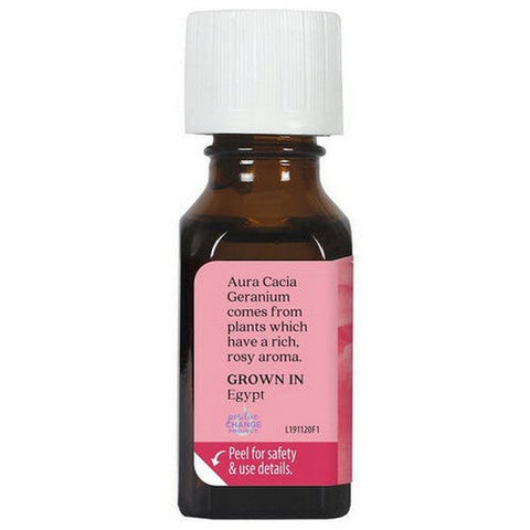 Aura Cacia, 100% Pure Essential Oil Geranium, 0.5 Oz Aura Cacia