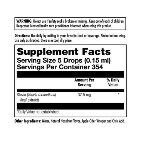 Kal, Pure Stevia Extract, Vanilla 1.8 Oz Kal