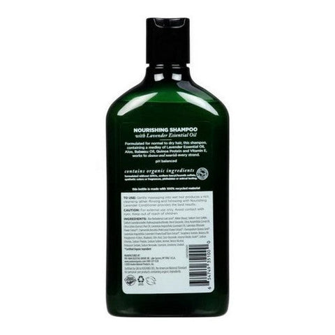 Avalon Organics, Nourishing Lavender Shampoo, 11 Oz Avalon Organics