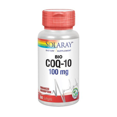 Solaray, Bio CoQ10, 100 mg, 60 Softgels Solaray