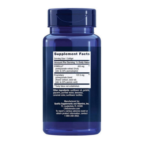 Life Extension, Pomegranate Complete, 30 Softgels Life Extension