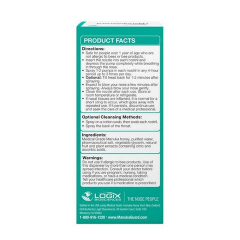 Manuka Guard, Medical Grade Manuka Deep Allercleanse Nasal Spray, 1.35 Oz Manuka Guard