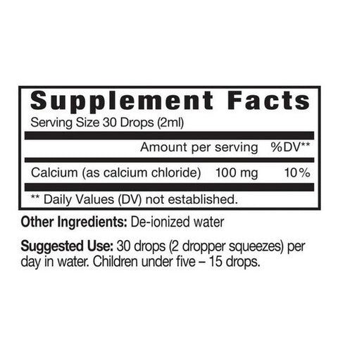 Eidon Ionic Minerals, Calcium Concentrate, 2 Oz Eidon Ionic Minerals