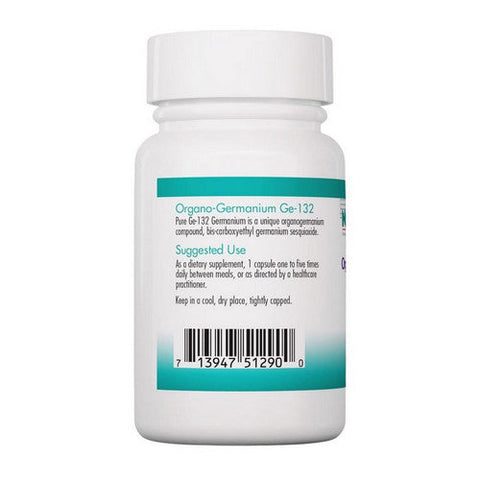 Nutricology/ Allergy Research Group, Organo Germanium Ge-132 Sesquioxide, 50 Veg Caps Nutricology/ Allergy Research Group