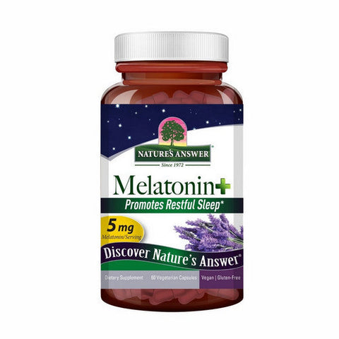 Nature's Answer, Melatonin Plus, 5 Mg, 60 Veg Caps Nature's Answer