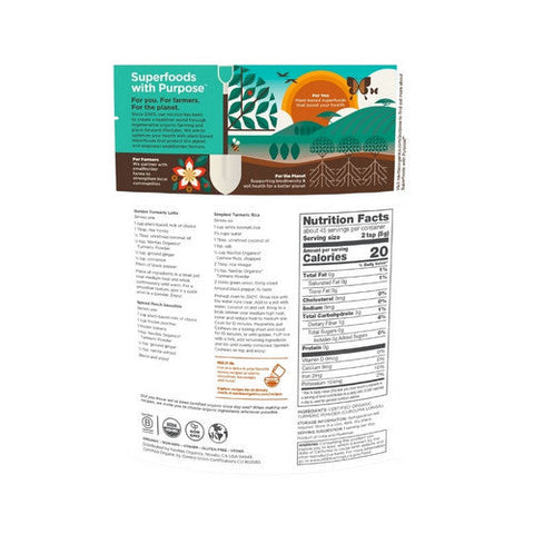 Navitas Organics, Organic Turmeric Powder, 8 Oz Navitas Organics