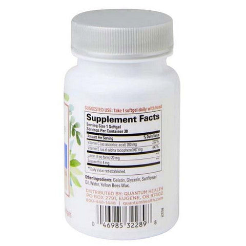 Quantum Health, See Lutein, 30 Softgels Quantum Health