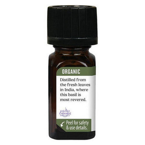Aura Cacia, Organic Essential Oil, Holy Basil .25Oz Aura Cacia