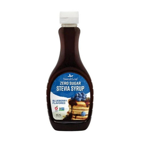Sweetleaf Stevia, SweetLeaf Sugar Free Stevia Syrup, Blueberry 12 Oz Sweetleaf Stevia