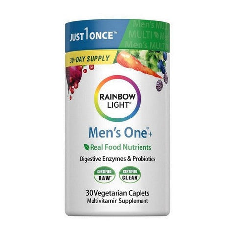 High Potency Men's One Daily Multivitamin 30 Tablets by Rainbow Light