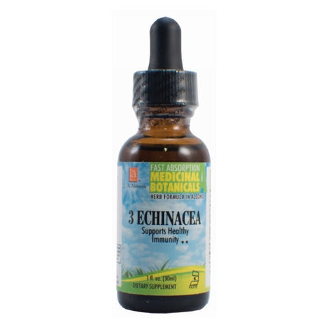 L. A .Naturals, 3 Echinacea Complex, 1 Oz L. A .Naturals