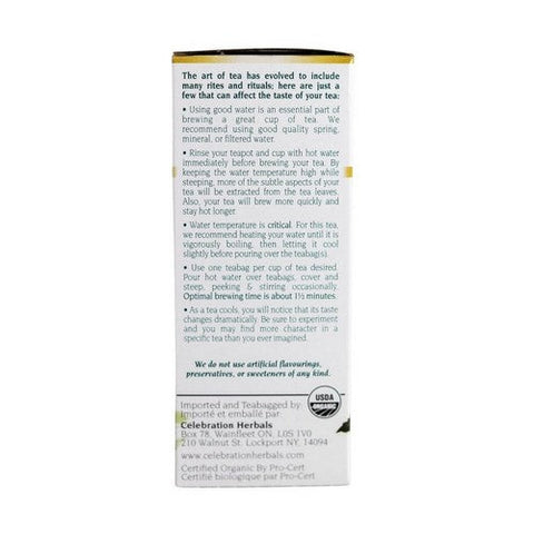 Celebration Herbals, Organic Sencha Green Tea, 24 Bags Celebration Herbals