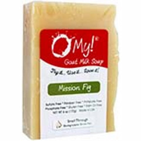 O MY!, Goat Milk Soap Bar, Mission Fig 6 Oz O MY!
