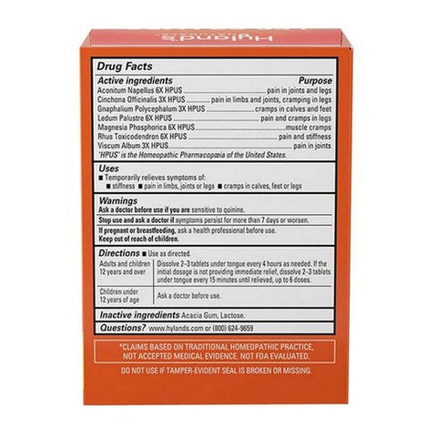 Hylands, Leg Cramps, 100 Quick Dissolving Tabs Hylands