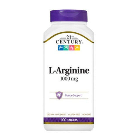 21st Century, 21st Century L-Arginine, 100 Tabs 21st Century