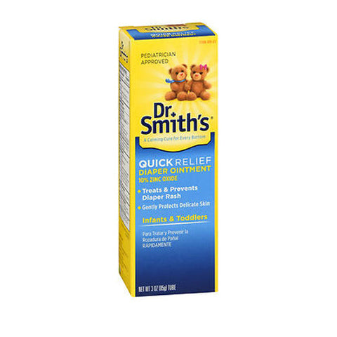 Dr. Smiths, Quick Relief Diaper Rash Ointment, 3 Oz Dr. Smiths