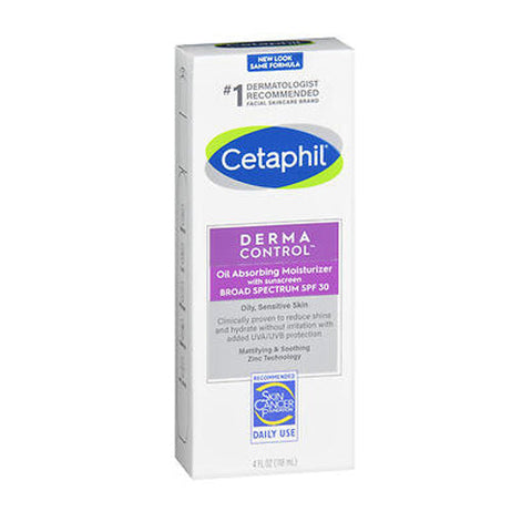 Cetaphil, Dermacontrol Oil Absorbing Moisturizer Spf 30, 4 Oz Cetaphil